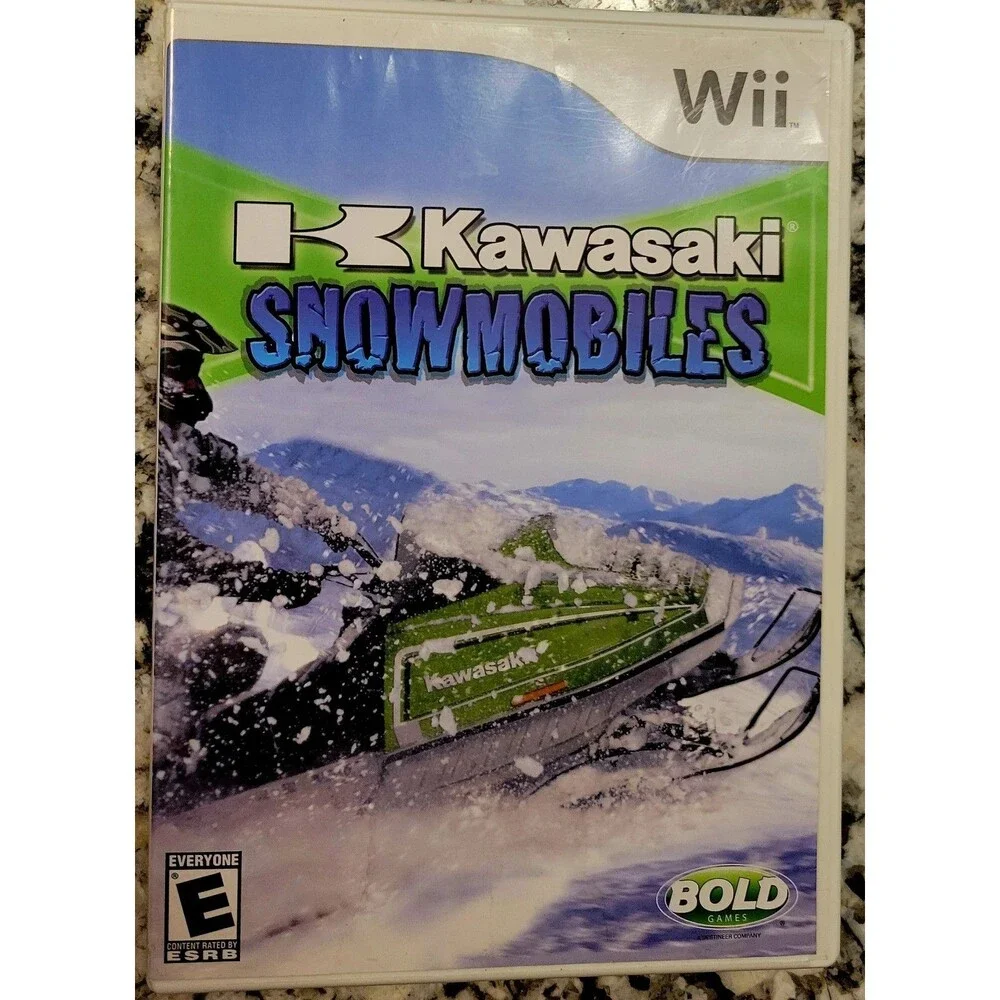 NINTENDO Wii: Kawasaki Snowmobiles,CIB, CLN DISC,MANUAL,VG COND,FAST SHIPPING
